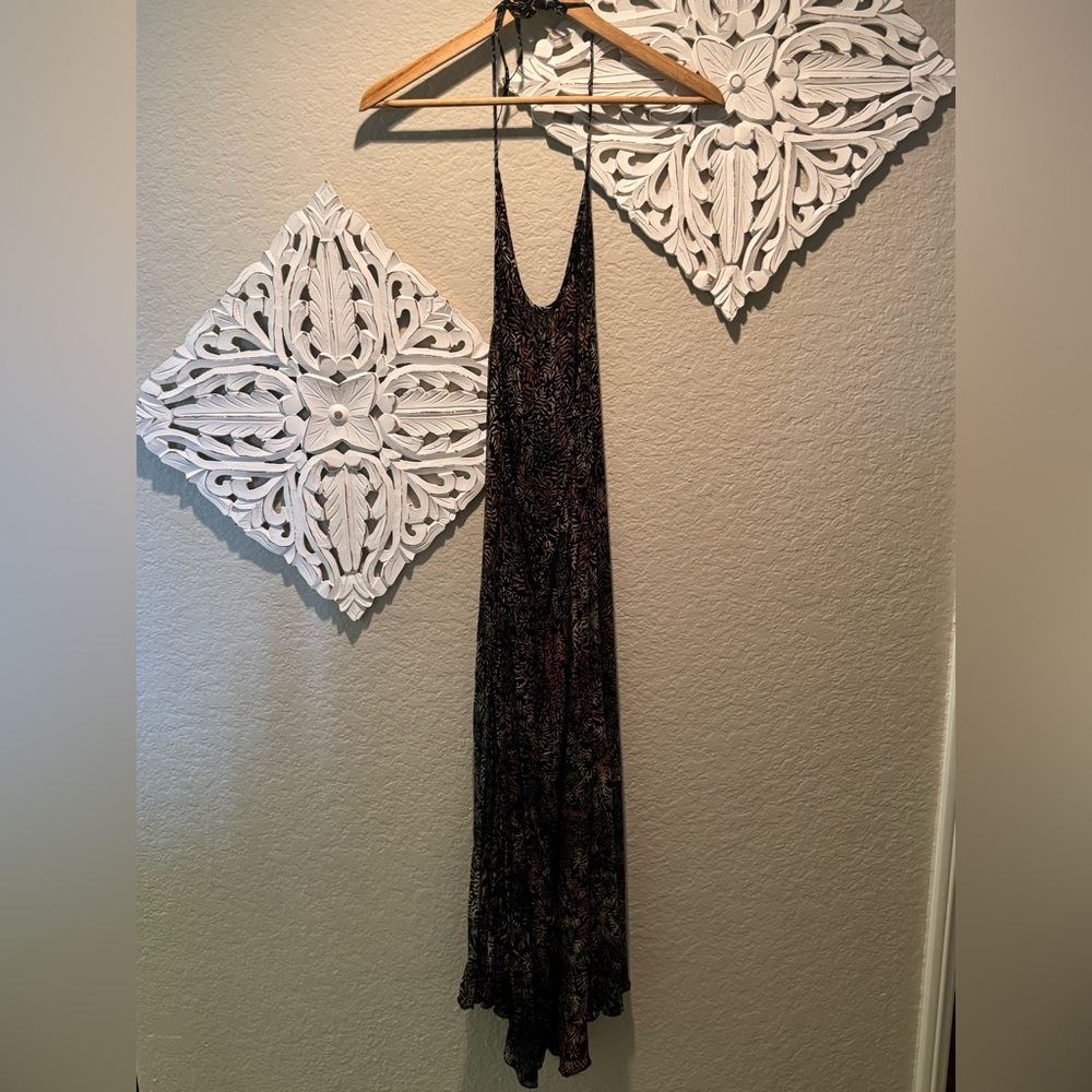 Zara Basic Halter Maxi Dress - Picture 2 of 6